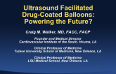 Ultrasound-Facilitated Drug-Coated Balloons: Powering the Future?