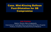 Case #3: Mini-Kissing Balloon Postdilatation for Side Branch Compromise