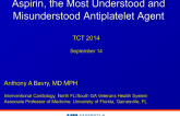 Featured Lecture: Aspirin, the Most Understood and Misunderstood Antiplatelet Agent