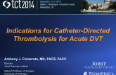 Managing DVT: Indications for Catheter-Directed Thrombolysis