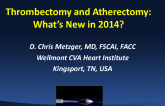 Thrombectomy and Atherectomy: Whats New in 2014?