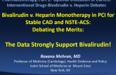 The Data Strongly Support Bivalirudin!