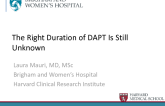 No: The Duration of DAPT with All DES Is Still Up in the Air!