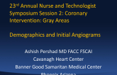 Case #2 Introduction: Demographics and Initial Angiogram