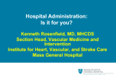 Hospital Administration: Is it For You?