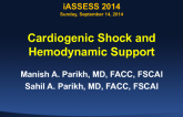 Cardiogenic Shock and Hemodynamic Support
