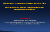 Mechanical Issues with Current Metallic DES: Strut Fractures, Recoil, Longitudinal Stent Deformation, and More