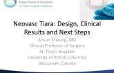 Neovasc Tiara: Design, Clinical Results, and Next Steps