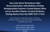 TCT 643: Very Late Stent Thrombosis After Revascularization with the Biolimus-Eluting, Biodegradable Polymer-Coated Nobori Stent Versus Durable Polymer-Coated, Sirolimus-Eluting Stents from the SORT-OUT V Trial