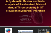 TCT 135: A Systematic Review and Meta-analysis of Randomized Trials of Manual Thrombectomy in ST Elevation Myocardial Infarction