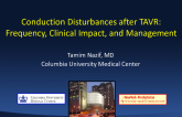Conduction Disturbances (New LBBB and Pacemakers) After TAVR: Frequency, Clinical Impact, and Management Considerations