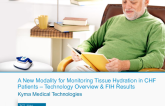A Novel Modality for Monitoring Tissue Hydration in Congestive Heart Failure Patients: Technology Overview and FIH Results (Kyma Medical)