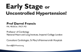 Early Stage or Uncontrolled Hypertension!