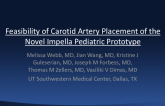 Feasibility Of Carotid Artery Placement Of The Novel Impella Pediatric Prototype