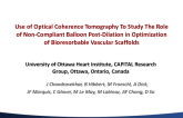 Use Of Optical Coherence Tomography To Study The Role Of Non-Compliant Balloon Post-Dilation In Optimization Of Bioresorbable Vascular Scaffolds