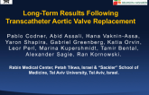 Long-Term Results Following Transcatheter Aortic Valve Implantation