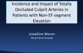Incidence and Impact of Totally Occluded Culprit Arteries in Patients with Non-ST-segment Elevation