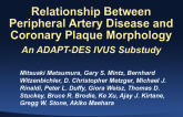 TCT 346: Relationship Between Peripheral Artery Disease and Coronary Plaque Morphology: An ADAPT-DES Intravascular Ultrasound Substudy