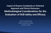 Impact of Disease Complexity on Technical Approach and Clinical Outcomes: Methodological Considerations for the Evaluation of DCB Safety and Efficacy