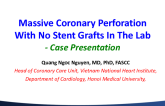 Case #4: Massive Coronary Perforation with No Stent Grafts in the Lab