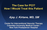 PCI Is Just as Good as CABG for This Patient but Lower Risk!