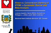 TCT 17: Direct Versus Conventional Stenting in ST-Elevation Myocardial Infarction: A Systematic Review and Meta-analysis