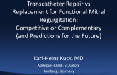 Transcatheter Repair vs Replacement for Functional Mitral Regurgitation: Competitive or Complementary (and Predictions for the Future)
