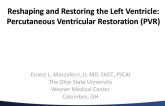 Reshaping and Restoring the Left Ventricle: Percutaneous Ventricular Partitioning