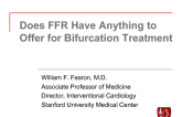 Does FFR Have Anything to Offer for Bifurcation Treatment? From Theory to Data