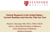 Keynote Lecture II: Clinical Research in the United States  Current Realities and How the Tide Can Turn