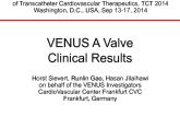 VENUS A Valve - Clinical Results (Particularly in Bicuspid Valves)