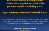 TCT 584: Abluminal Biodegradable Polymer, Biolimus-Eluting Stent Versus Durable Polymer, Everolimus-Eluting Stent: 3-Year Follow-up from the COMPARE II Trial