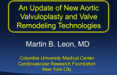 An Update of New Aortic Valvuloplasty and Valve Remodeling Technologies