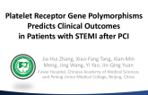 TCT 12: The Impact of Platelet Receptor Gene Polymorphisms on Clinical Outcomes in Patients with ST-Elevation Myocardial Infarction After Percutaneous Coronary Intervention