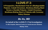 I-LOVE-IT 2: A Prospective, Randomized Trial of a Biodegradable Polymer, Cobalt Chromium, Sirolimus-Eluting Stent Versus a Durable Polymer, Cobalt Chromium, Sirolimus-Eluting Stent in Patients with Coronary Artery Disease