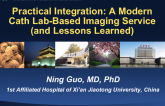 Practical Integration: A Modern Cath Lab-Based Imaging Service (and Lessons Learned)