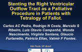 TCT 166: Stenting the Right Ventricular Outflow Tract as a Palliative Procedure in Patients with Tetralogy of Fallot