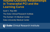 VolumeOutcome Relationships in Transradial PCI and the Learning Curve