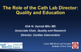 The Role of the Cath Lab Leader: Quality and Education