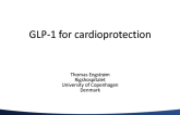 GLP-1 Analogues for Cardioprotection