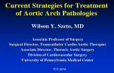 Current Strategies for Treatment of Aortic Arch Pathologies