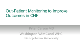 Keynote Lecture: Out-Patient Monitoring to Improve Outcomes in CHF