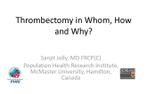 Thrombectomy in STEMI: In Whom, How, and Why?