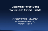 BRS with Clinical Data I  DESolve: Differentiating Features and Clinical Update