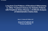 Long-term Costs of Directional Atherectomy vs_ Other Treatment Choices for Diabetes Patients with Peripheral Artery Disease: a 24-Month Analysis of Administrative Claims Data
