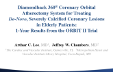 Diamondback 360 Coronary Orbital Atherectomy System for Treating De Novo, Severely Calcified Coronary Lesions in Elderly Patients: 1-Year Results from the ORBIT II Trial