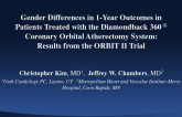 Gender Differences in 1-Year Outcomes in Patients Treated with the Diamondback 360 Coronary Orbital Atherectomy System: Results from the ORBIT II Trial