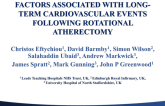 FACTORS ASSOCIATED WITH LONG-TERM CARDIOVASCULAR EVENTS FOLLOWING ROTATIONAL ATHERECTOMY