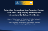 Patient And Occupational Dose Reduction Enabled By A Novel X-ray Imaging Technology For Interventional Cardiology: First Results
