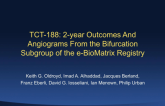 2-year outcomes and angiograms from the bifurcation subgroup of the e-BioMatrix registry